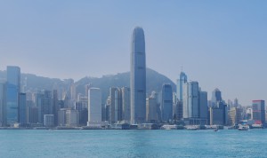 Hong Kong harbour view