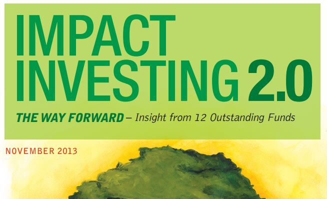 Impact Investing 2.0: The Way Forward  (*)